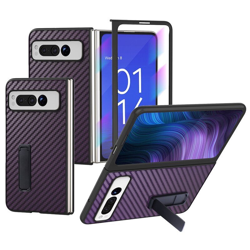 Slim Carbon Fiber pattern Cover For Google Pixel Fold - Odin case