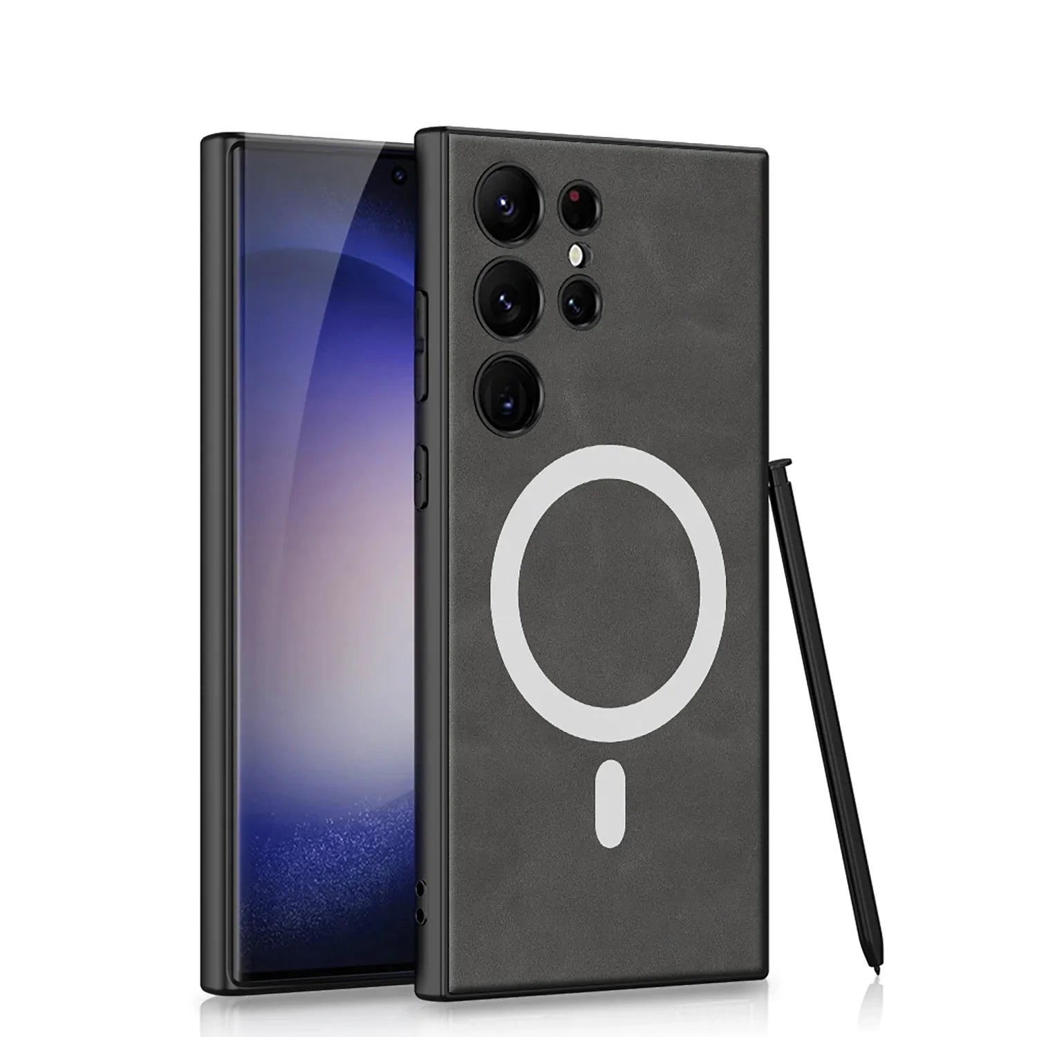 Shockproof Magnetic Wireless Charging S24 Ultra Case - Odin case