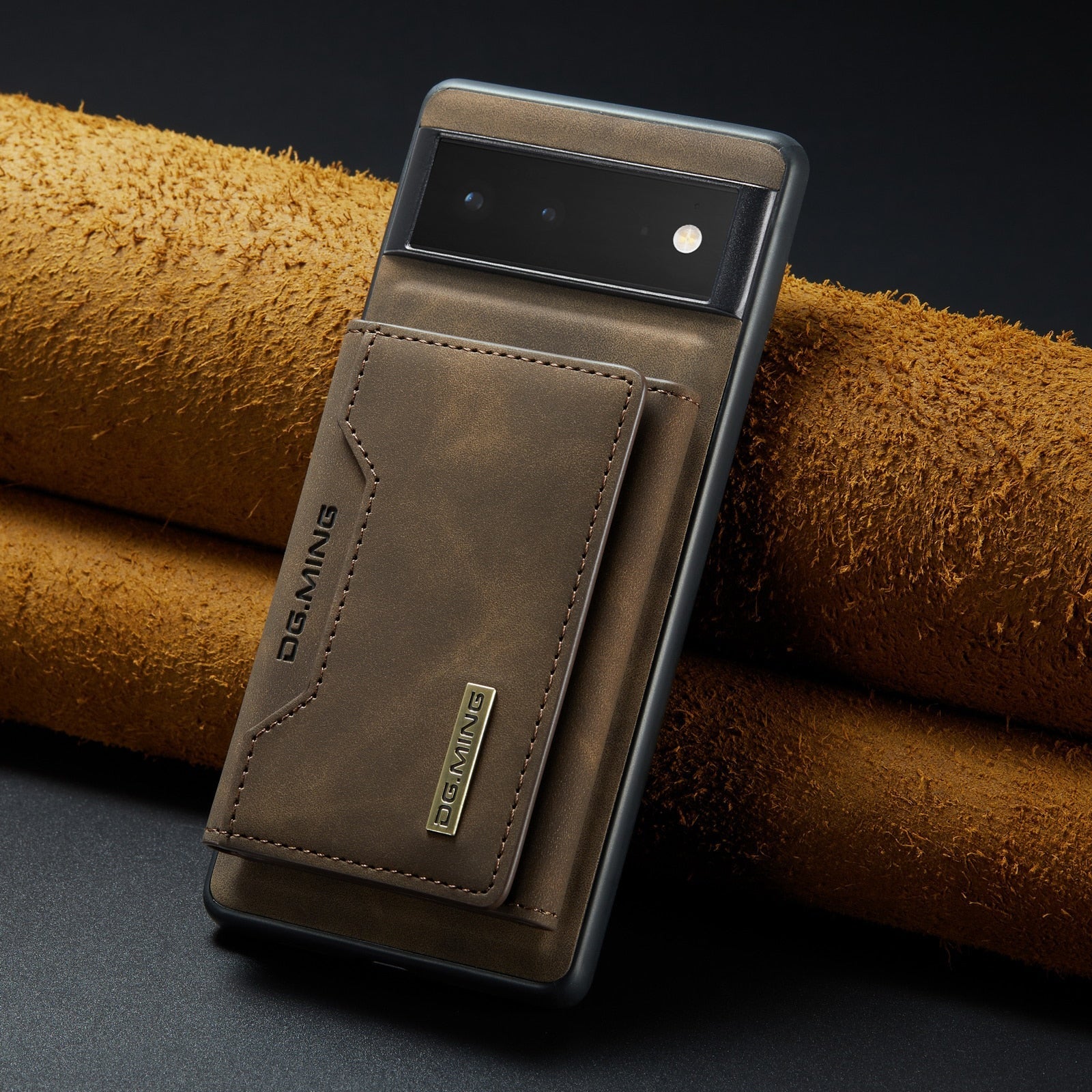 2 In 1 Detachable Card Pocket Magnetic Wallet Case for Google Pixel 7 Series - Odin case