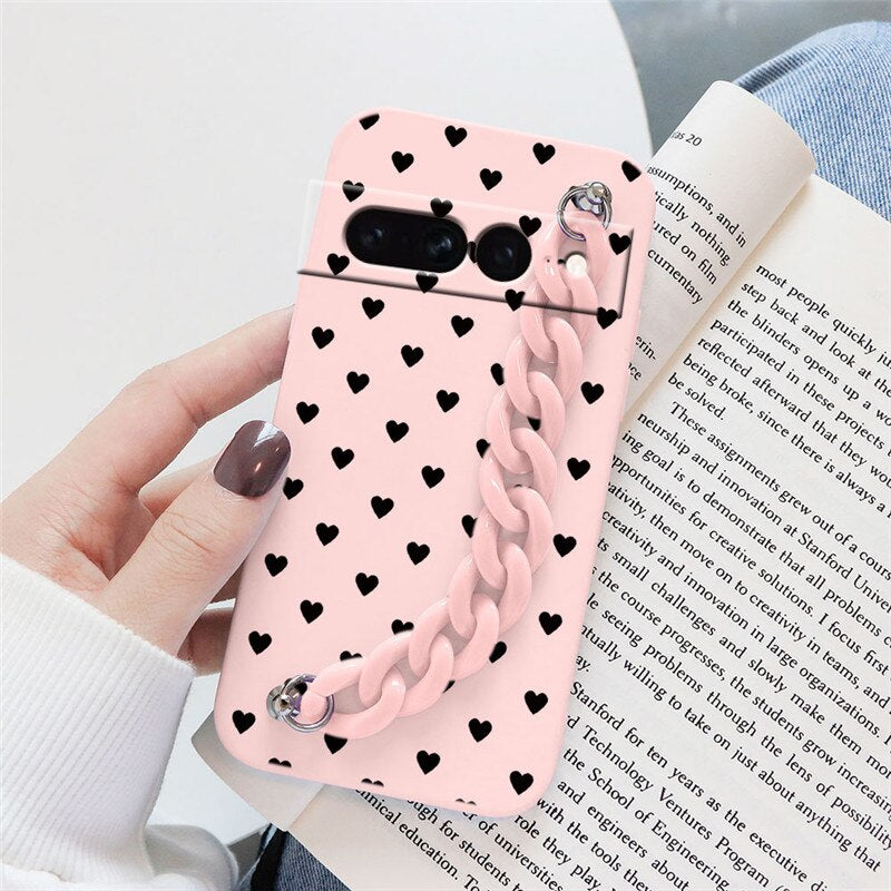Flowers Silicone Matte Cover For Google Pixel 7 Pro - Odin case