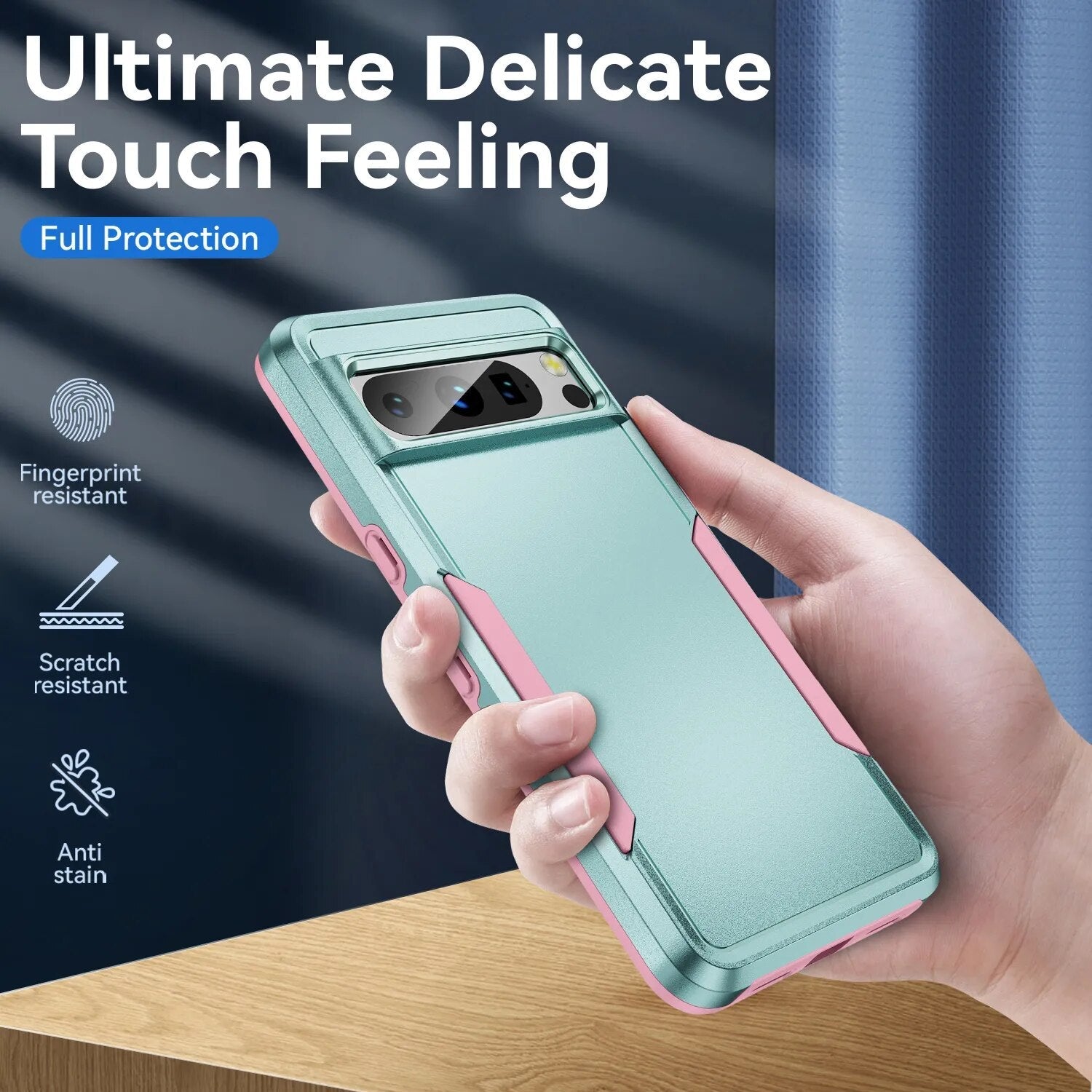 Shcokproof Matte Case for Google Pixel 8 Series - Odin case