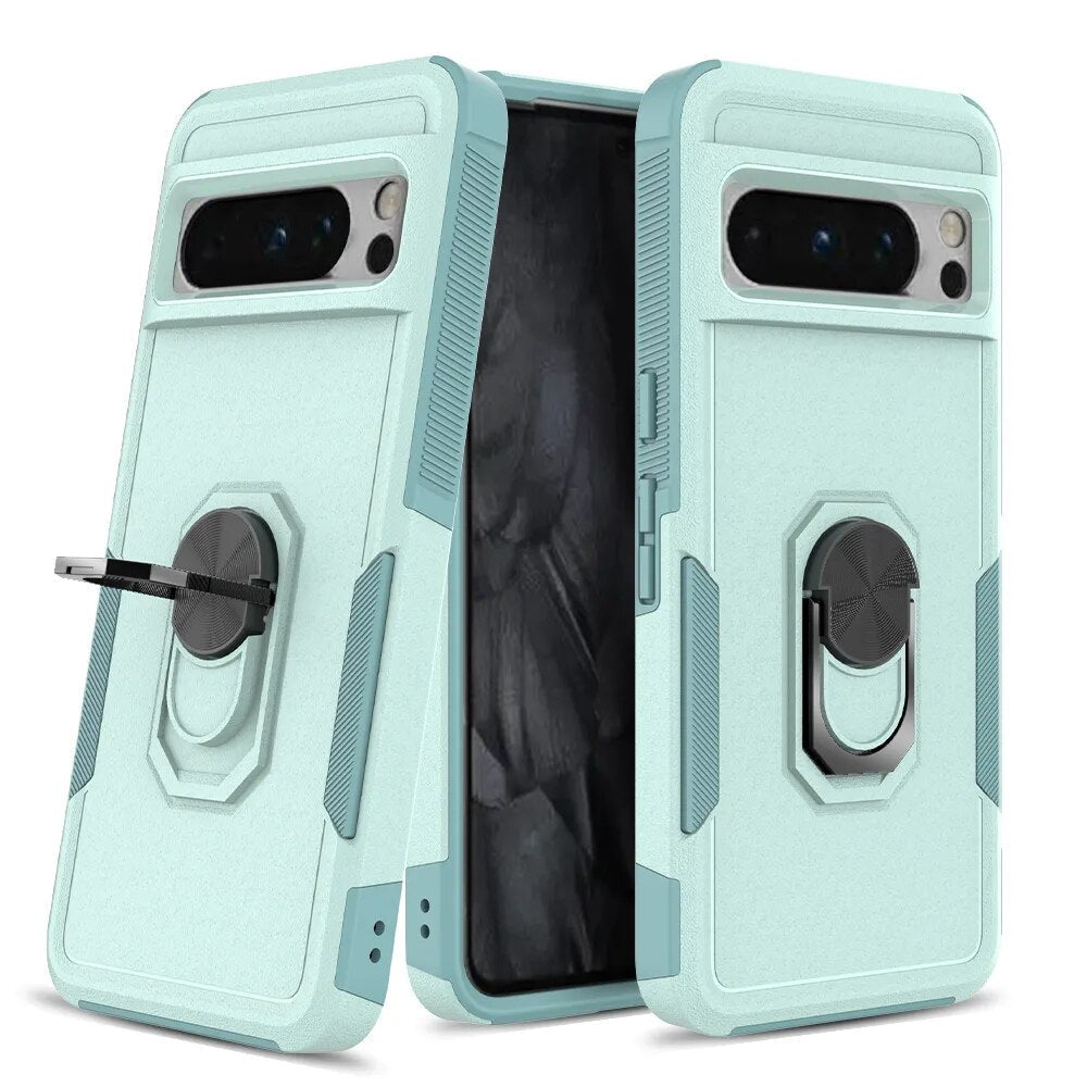 Armor Shockproof Case with Ring Holder For Google Pixel 8 Series - Odin case
