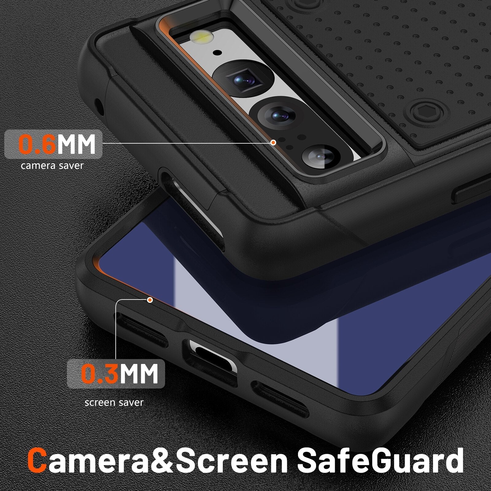 Shockproof Armor Cover For Google Pixel 7 Pro - Odin case
