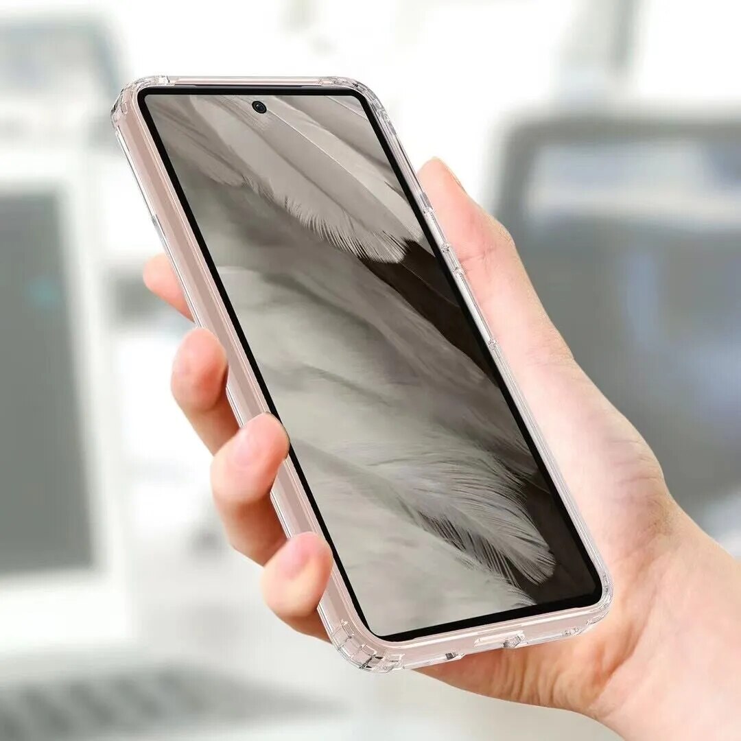 Transparent Magnetic Wireless charging Case For Google Pixel 8 Series - Odin case