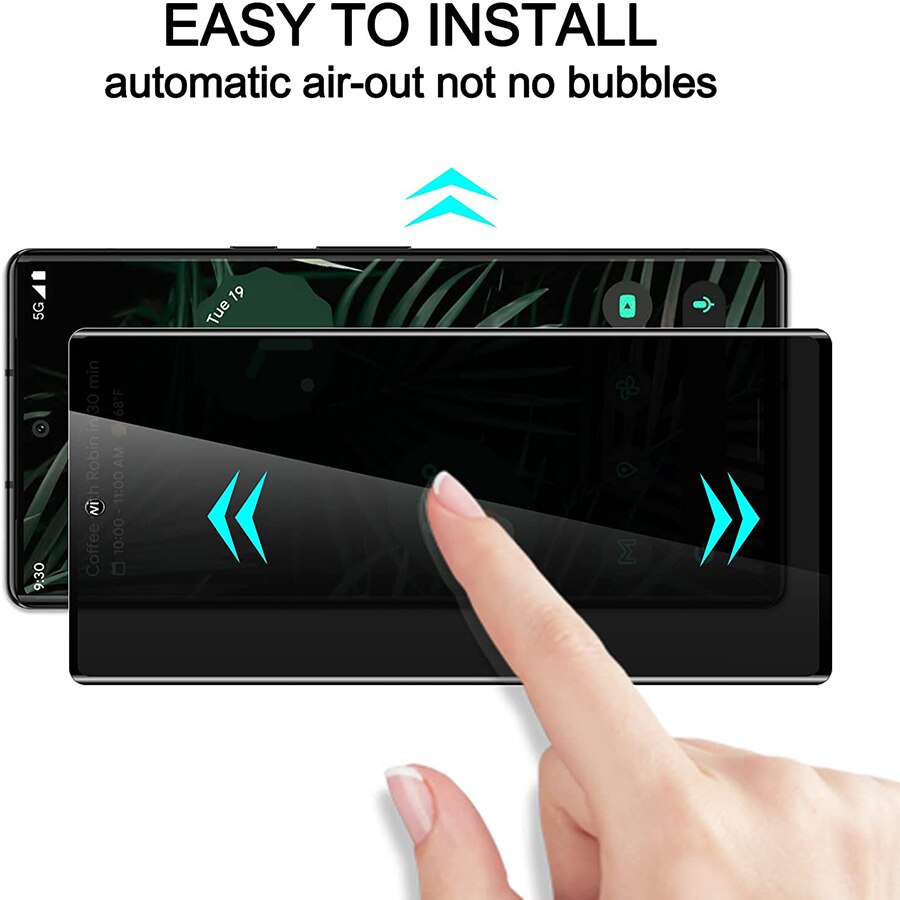 Anti Spy Tempered Glass For Google Pixel 7 Series - Odin case