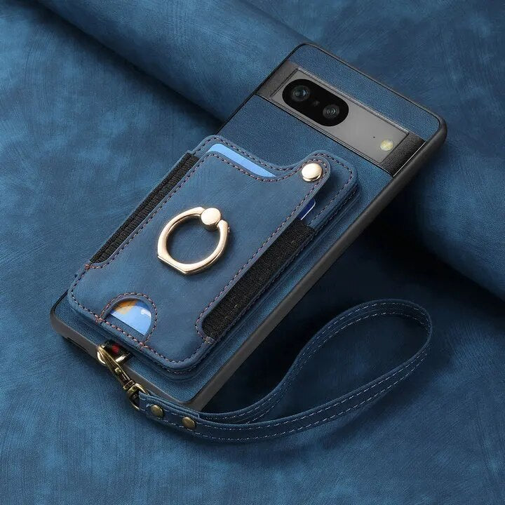 Luxury Leather Case with Stand For Google Pixel 8 Series - Odin case