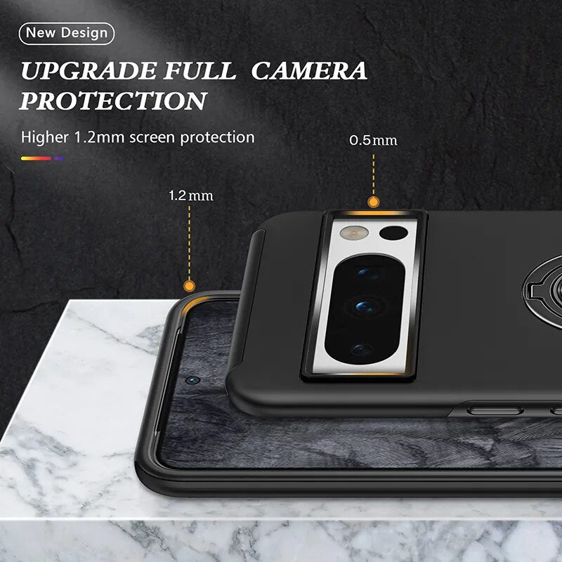 Armor Shockproof Case with Ring Stand For Google Pixel 8 Series - Odin case