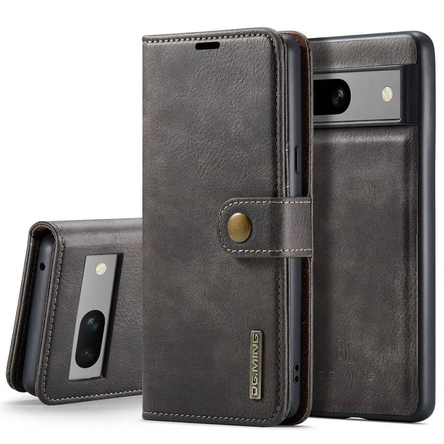 Detachable Magnetic Leather Wallet Case for Google Pixel Series - Odin case