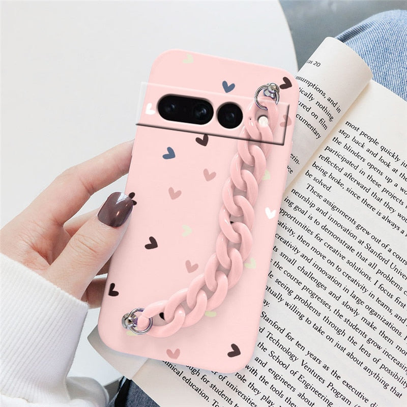Flowers Silicone Matte Cover For Google Pixel 7 Pro - Odin case