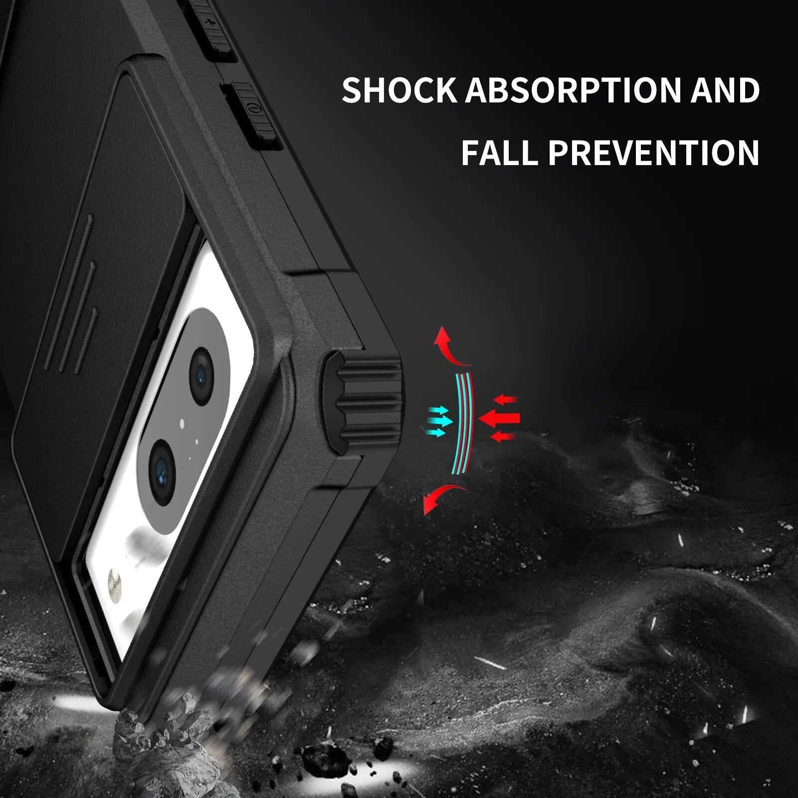 Shockproof Case with Stand Bracket For Google Pixel 8 Series - Odin case