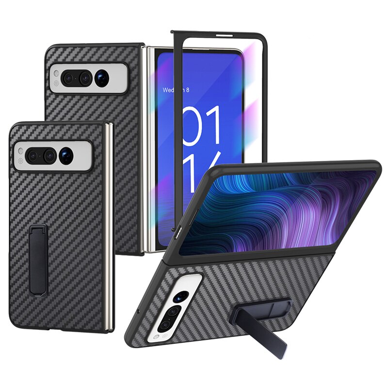 Slim Carbon Fiber pattern Cover For Google Pixel Fold - Odin case