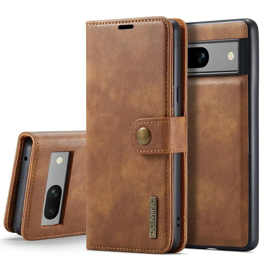 Detachable Magnetic Leather Wallet Case for Google Pixel Series - Odin case
