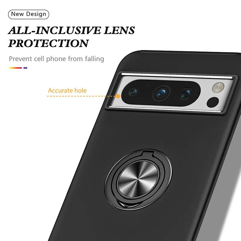 Armor Shockproof Case with Ring Stand For Google Pixel 8 Series - Odin case