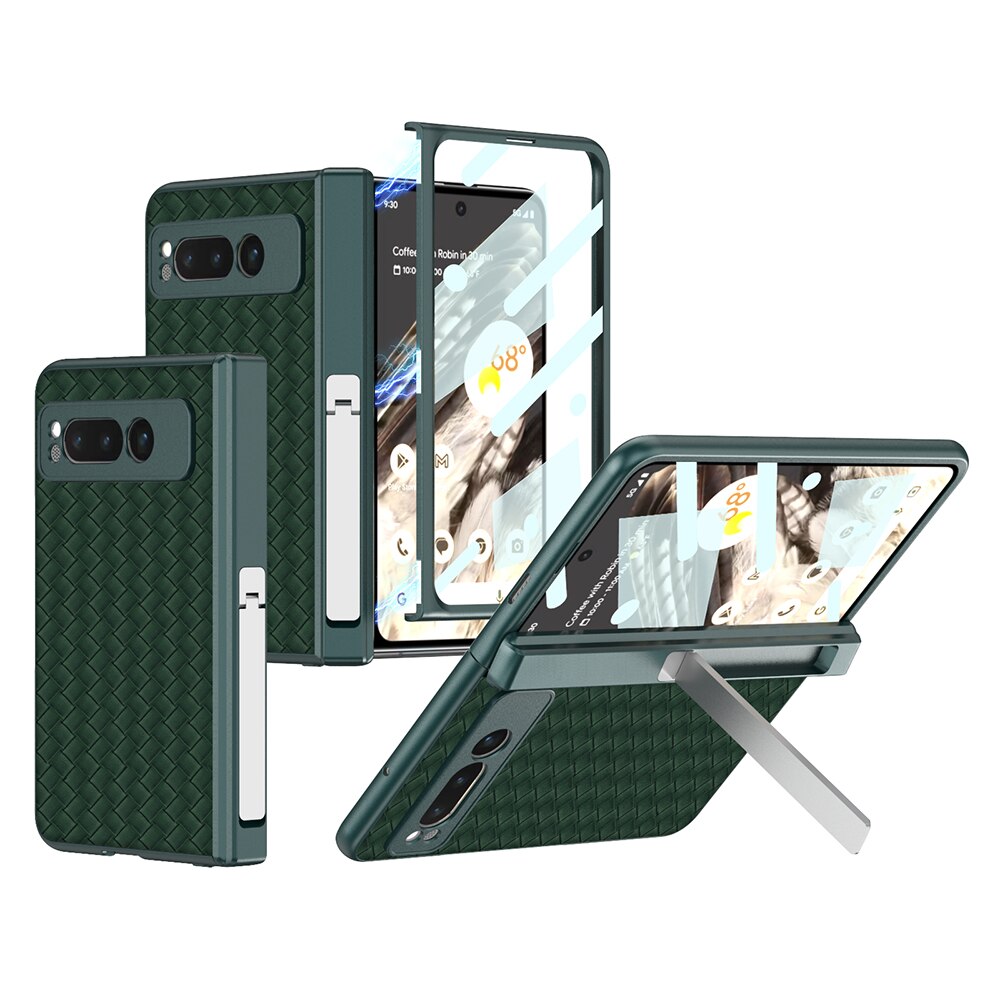 Magnetic Hinge Protective Case with Kickstand For Google Pixel Fold - Odin case