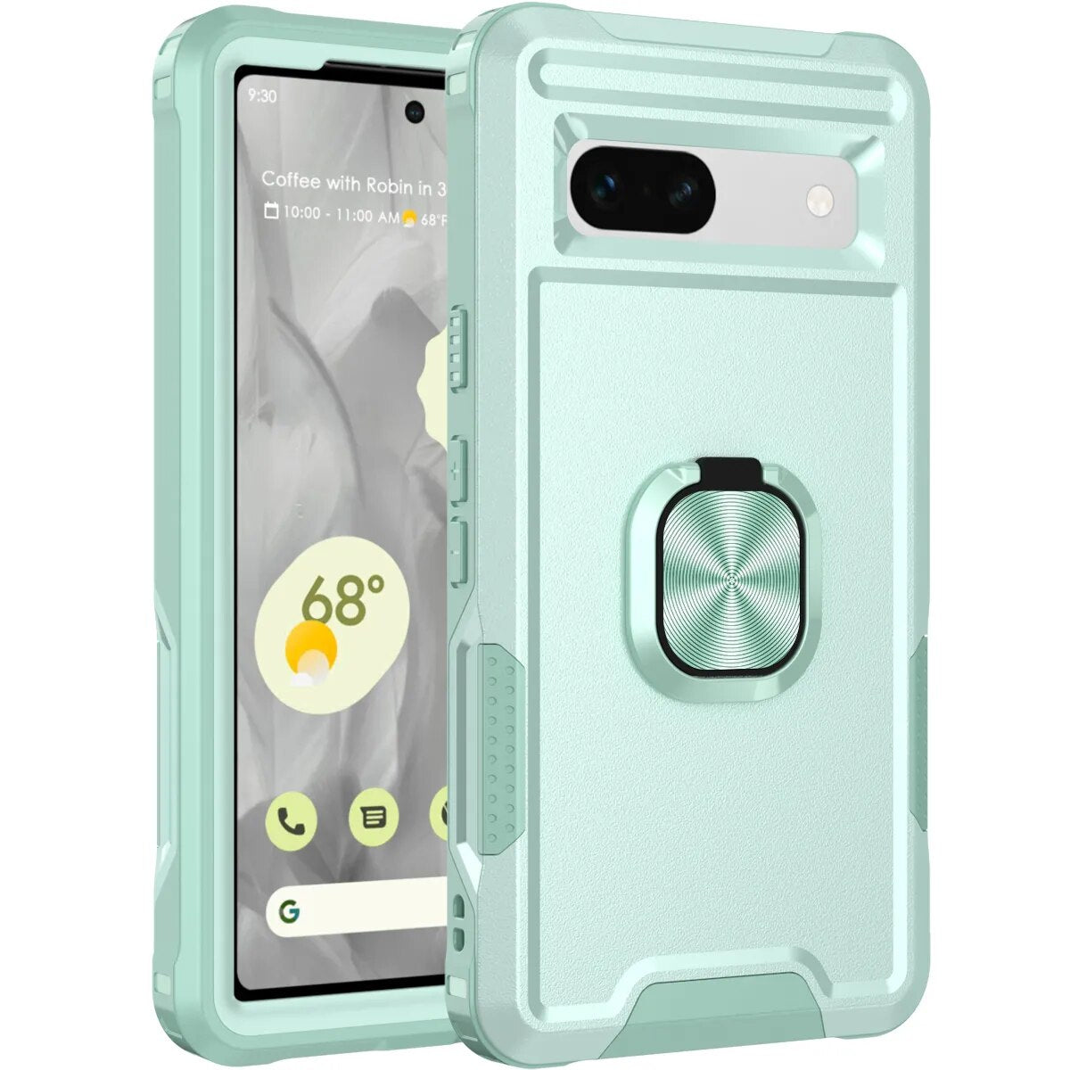 Armor Shockproof Case with Magnetic Ring Holder For Google Pixel 8 Series - Odin case