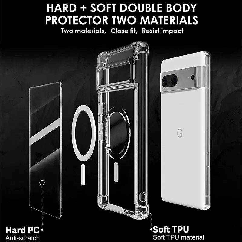 Wireless Magsafe Bumper Case for Google Pixel 8 - Odin case