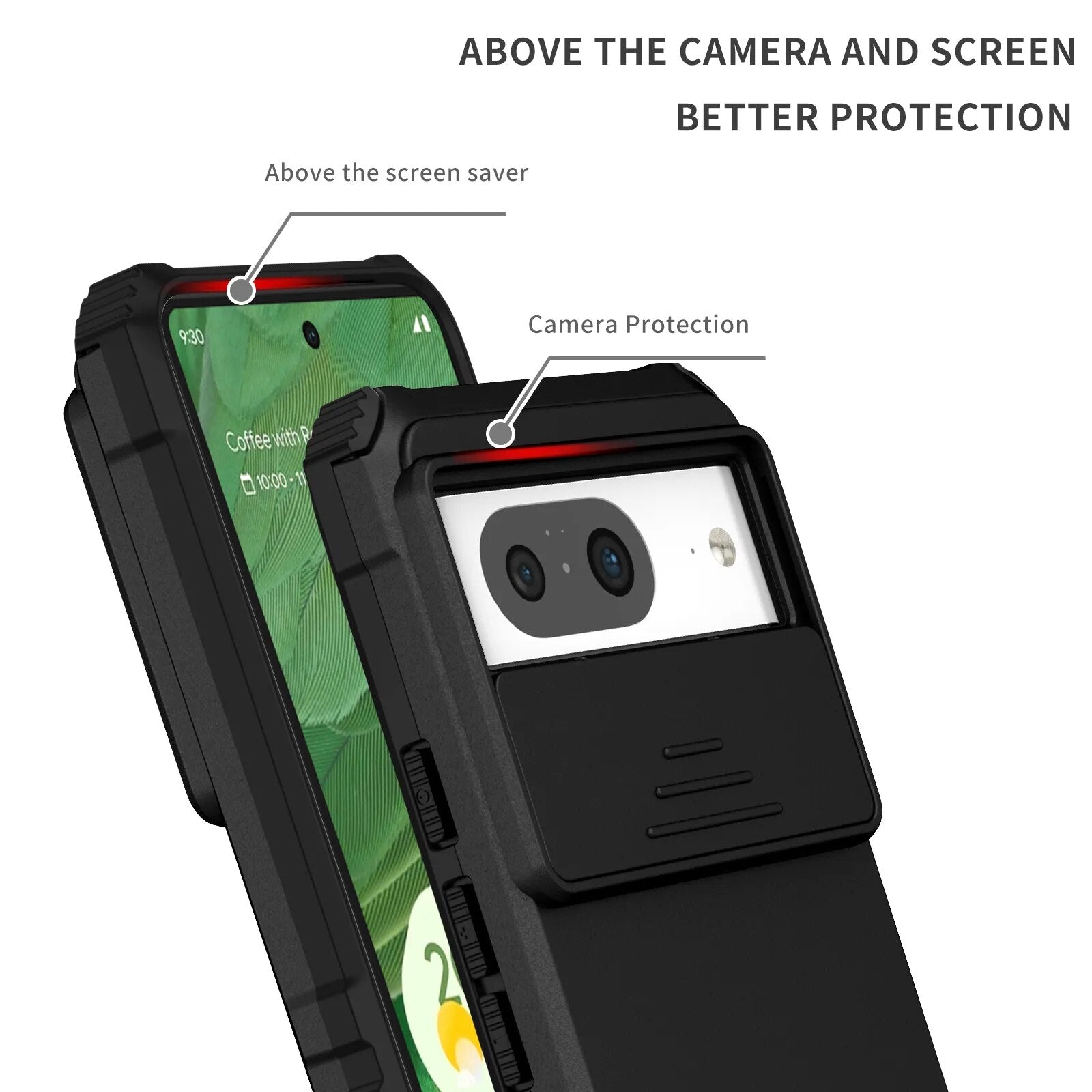 Shockproof Case with Stand Bracket For Google Pixel 8 Series - Odin case