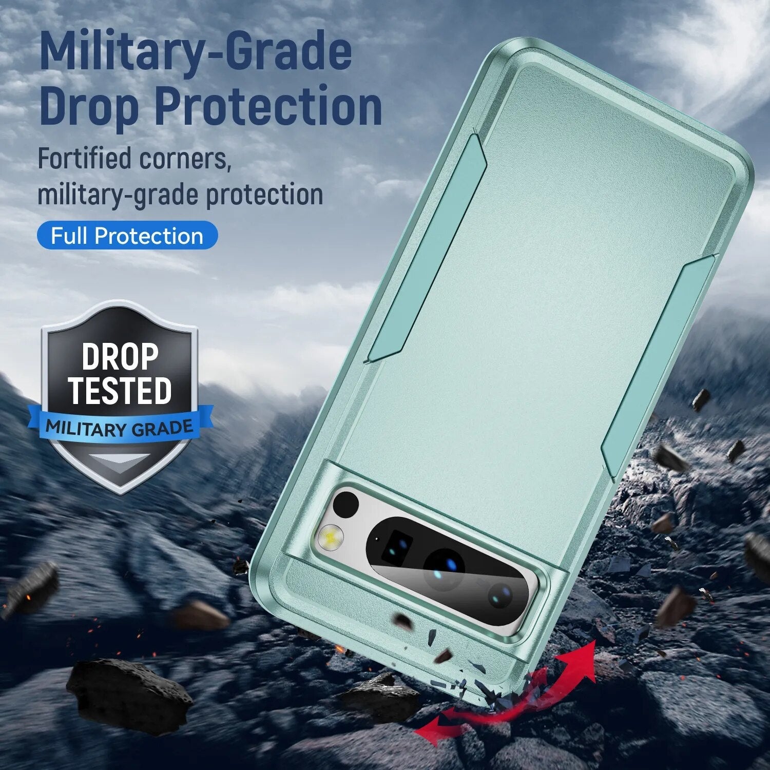 Shcokproof Matte Case for Google Pixel 8 Series - Odin case