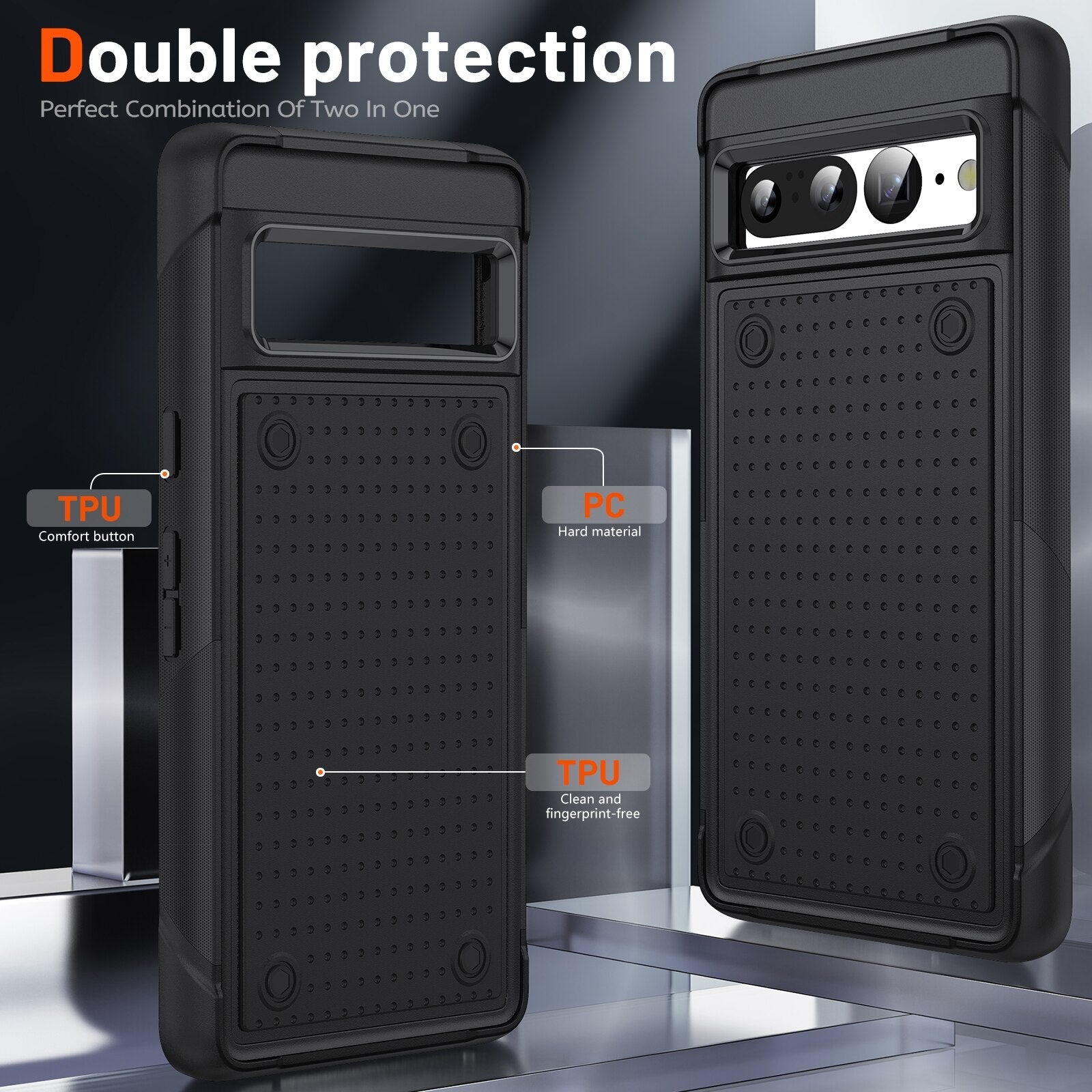 Shockproof Armor Cover For Google Pixel 7 Pro - Odin case