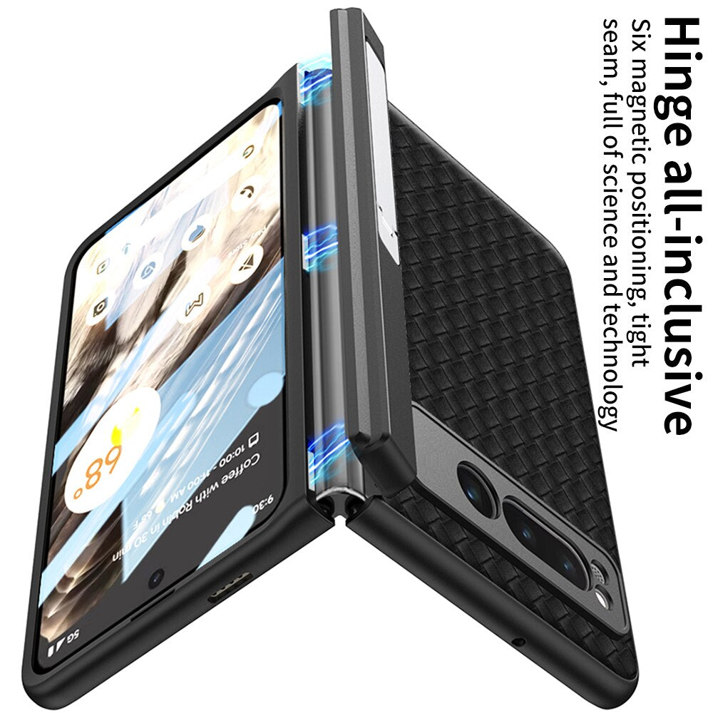Magnetic Hinge Protective Case with Kickstand For Google Pixel Fold - Odin case