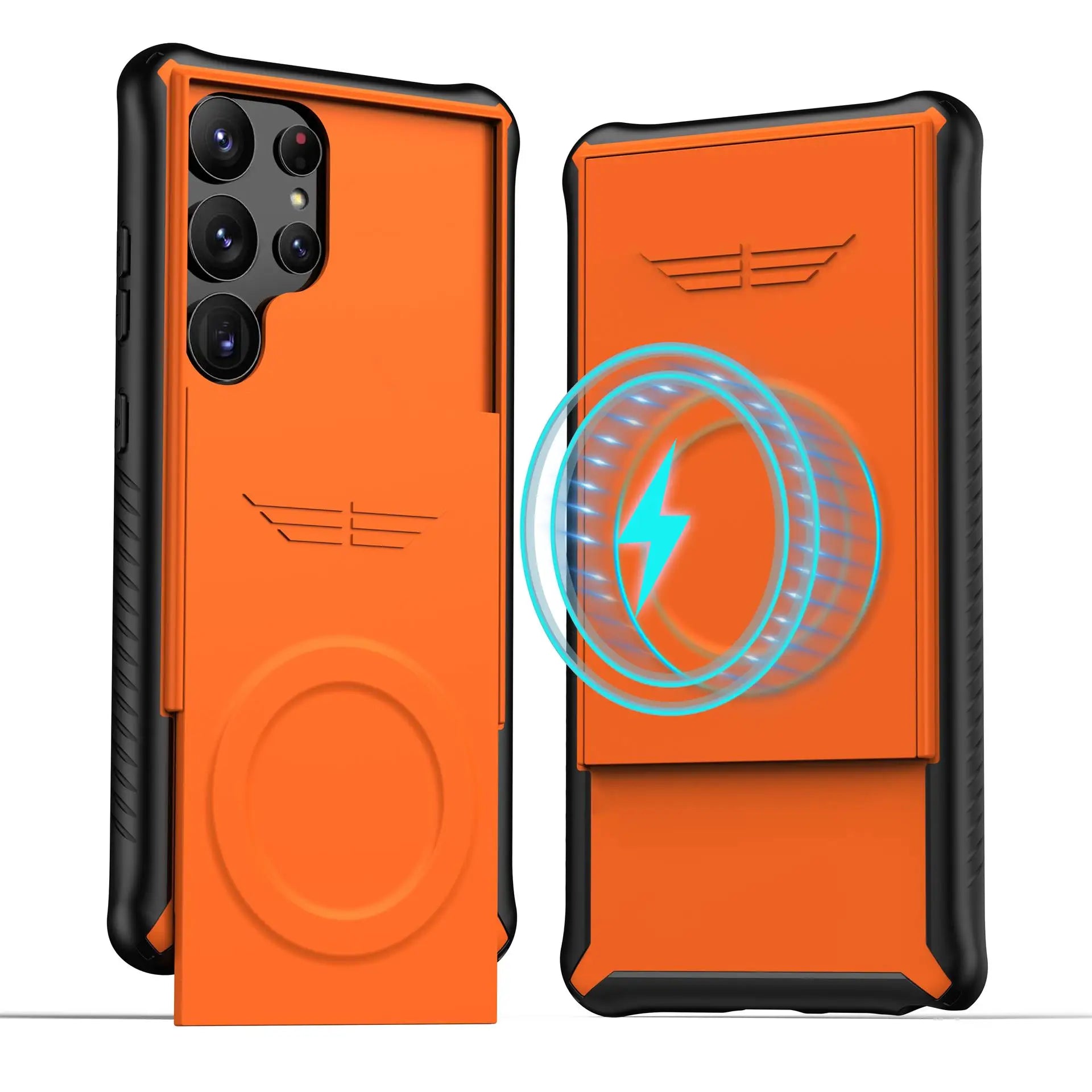 Shockproof Wireless Charging S24 Ultra Case with Camera Protection - Odin case