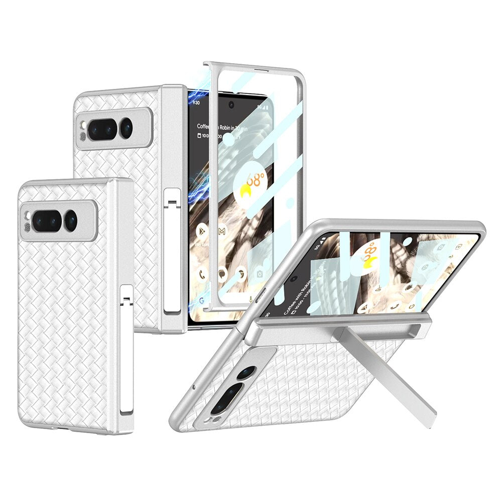Magnetic Hinge Protective Case with Kickstand For Google Pixel Fold - Odin case