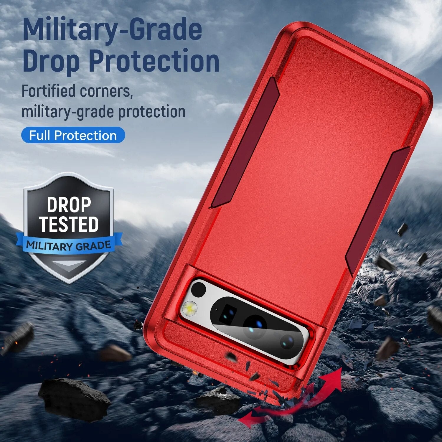 Shcokproof Matte Case for Google Pixel 8 Series - Odin case