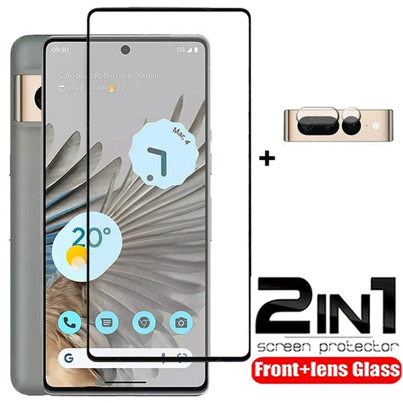 Google Pixel 7 Pro 2in1 Full Screen Protector - Odin case