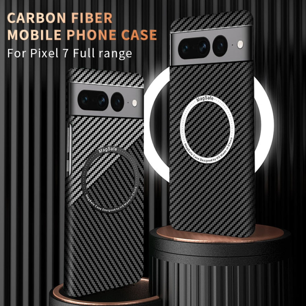 Luxury Carbon Fiber Phone Case For Pixel 7 Pro - Odin case