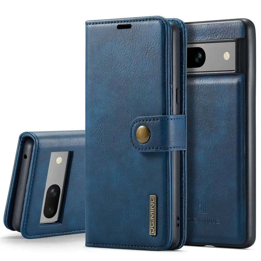 Detachable Magnetic Leather Wallet Case for Google Pixel Series - Odin case