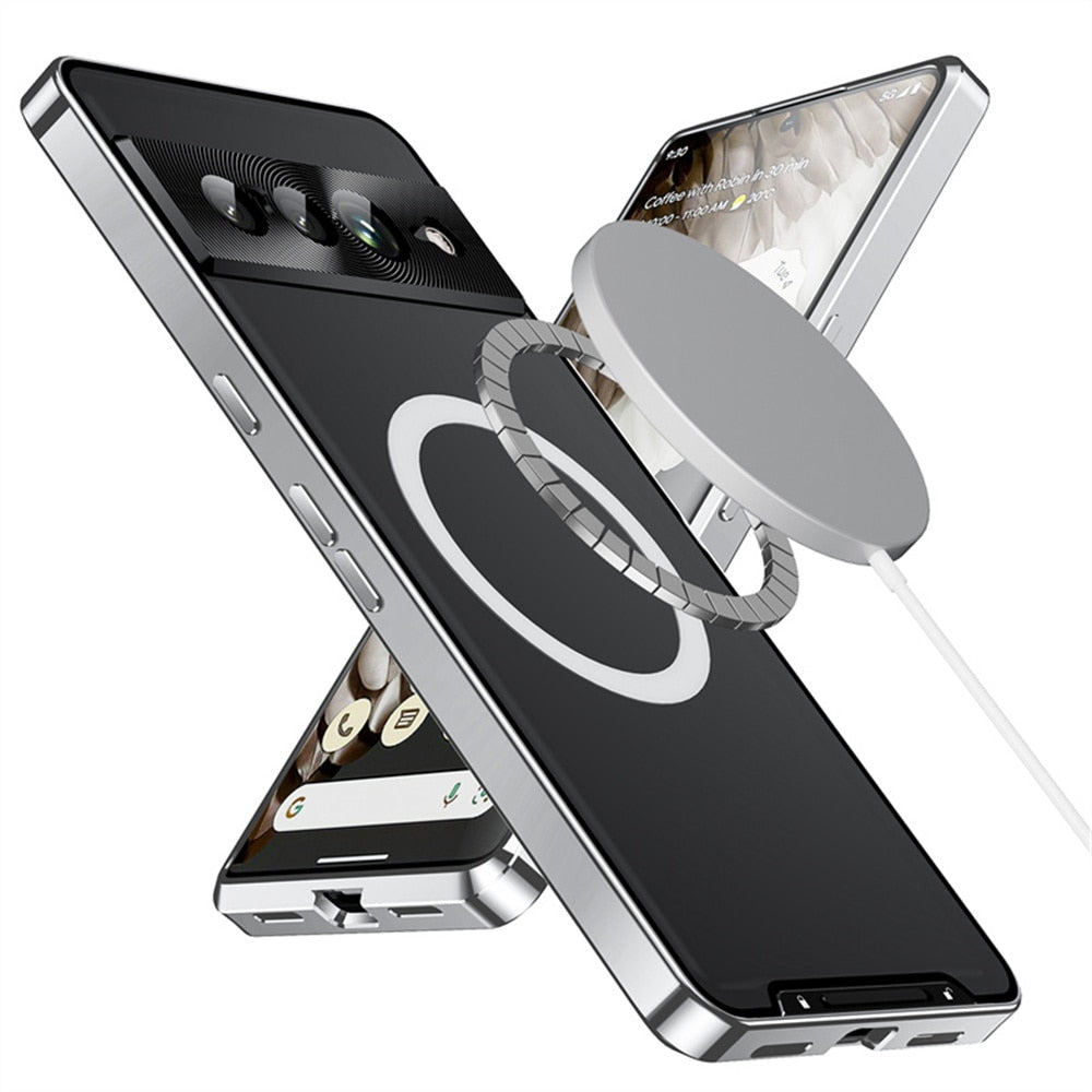 MagSafe Shockproof Metal Armor Case For Google Pixel 7 Pro - Odin case