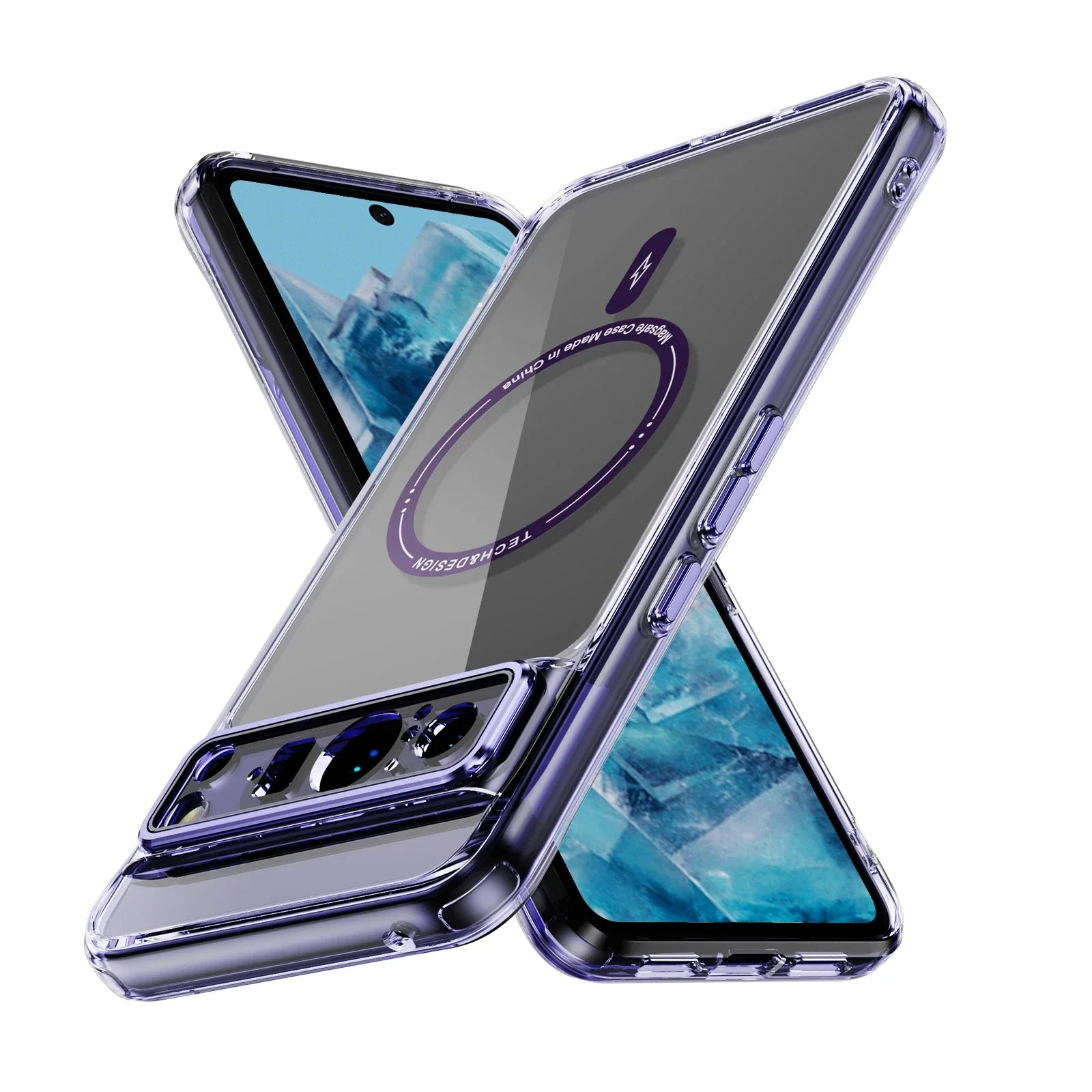 Slim Transparent Magsafe Case For Google Pixel 8 Series - Odin case