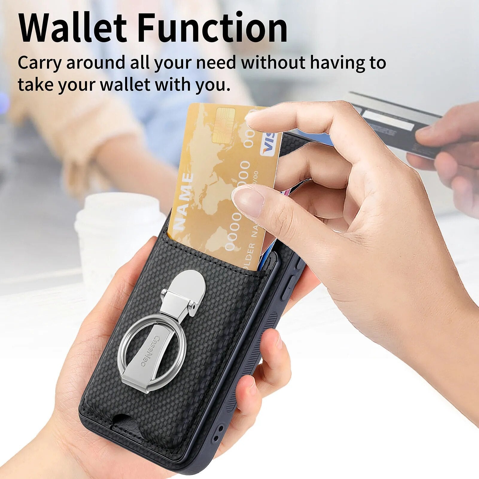 Anti-drop Case with Wallet for Google Pixel 8 Series - Odin case