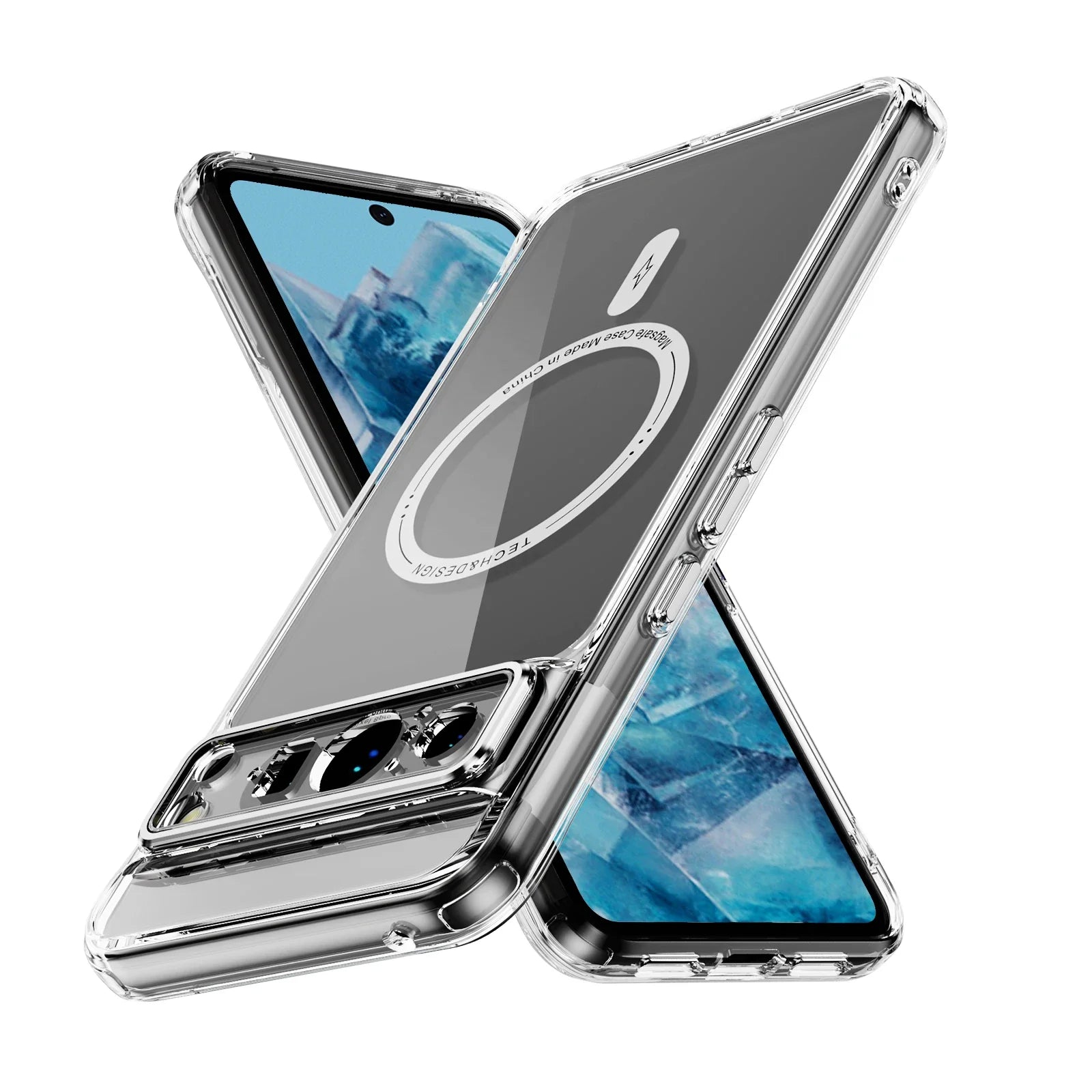 Slim Transparent Magsafe Case For Google Pixel 8 Series - Odin case