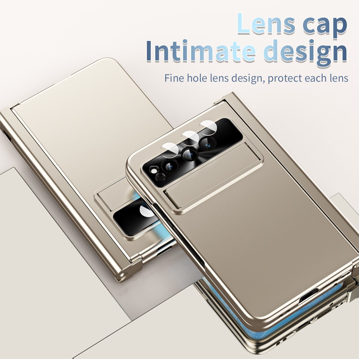 Plating Shockproof Cover With Screen Protector For Google Pixel Fold - Odin case
