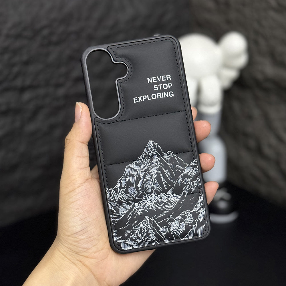 Samsung Galaxy S25 Stylish Puffer Case