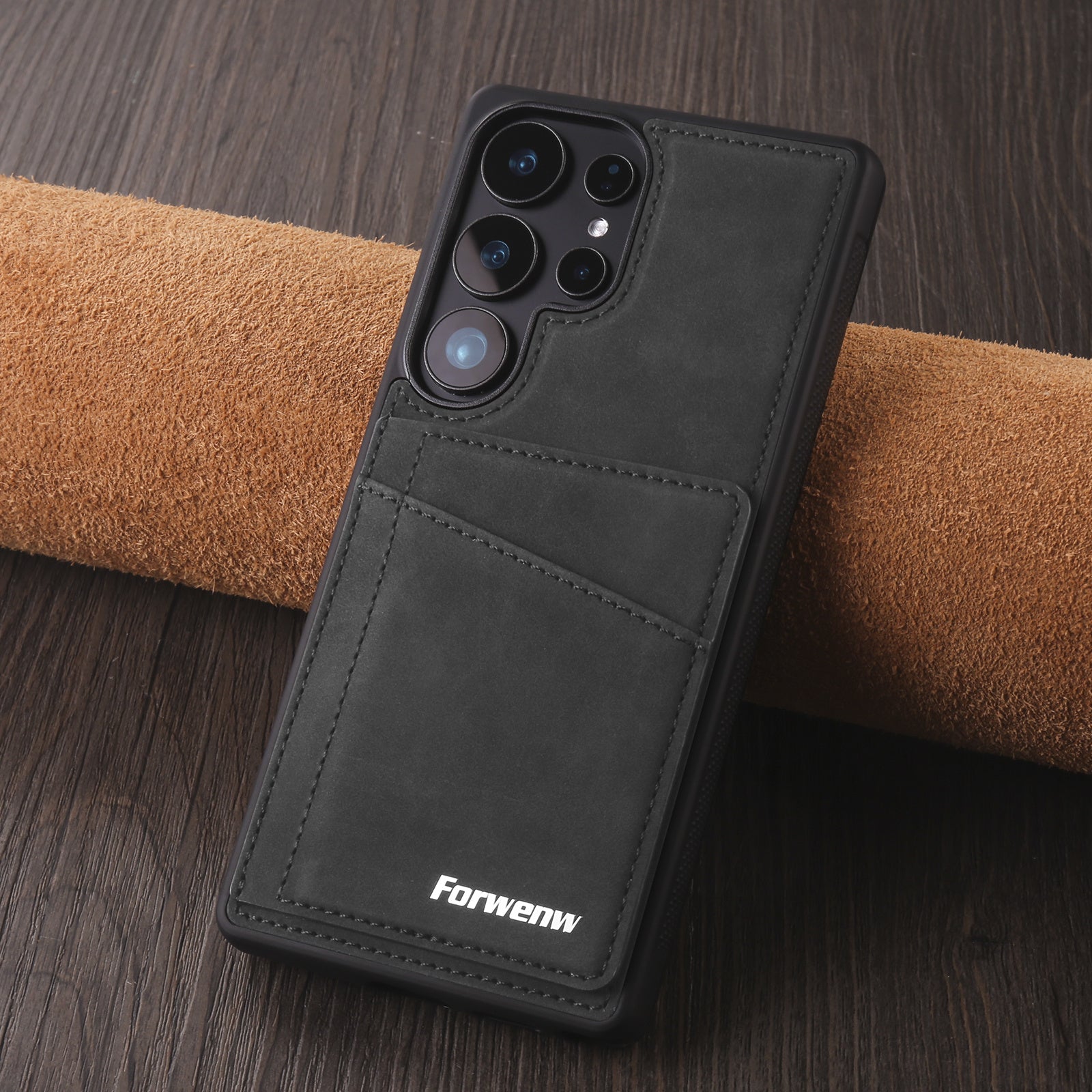 SecureFold Pro – RFID Blocking Leather Wallet Case for Galaxy S Series
