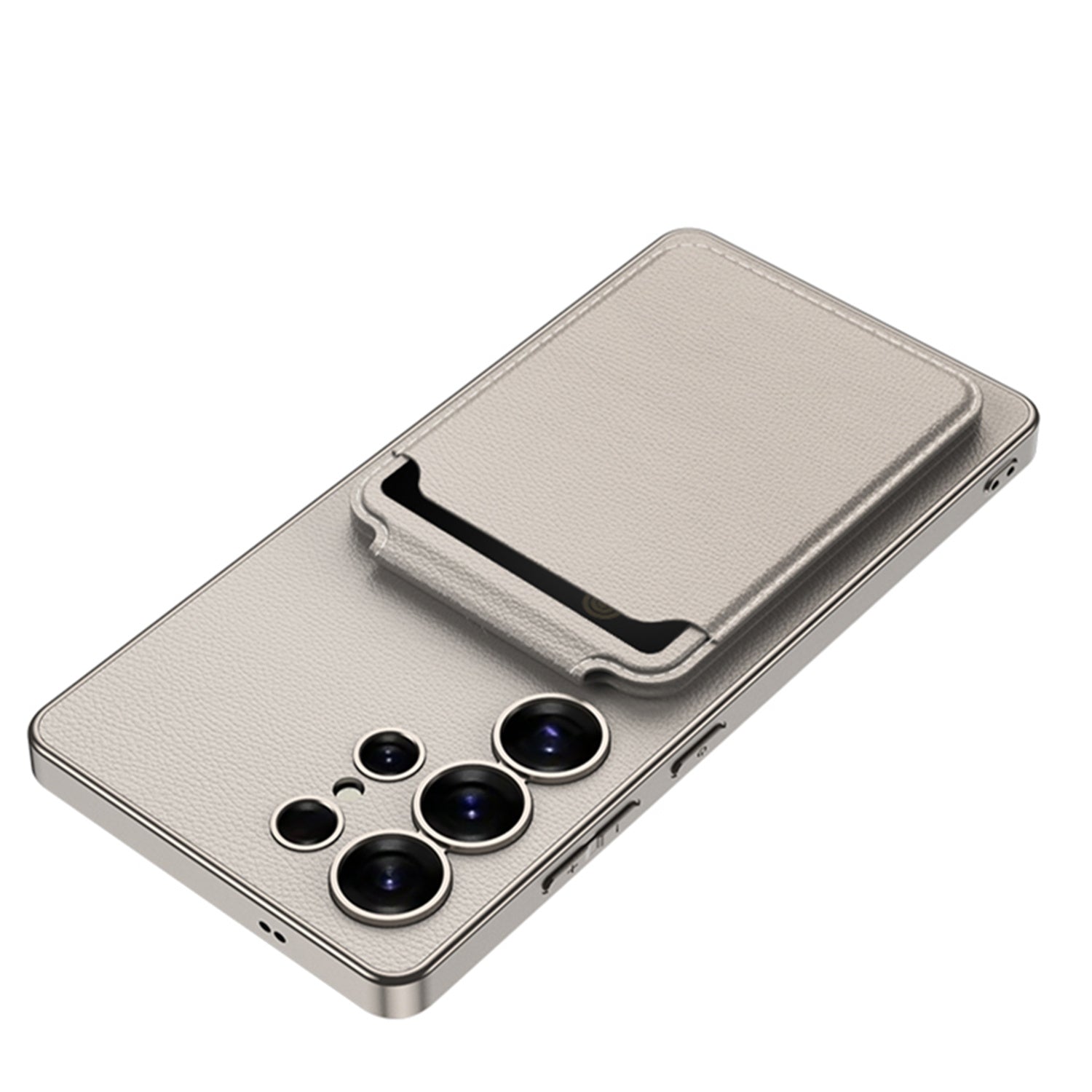 MagHold Luxe – Metallic Stand Wallet Case for Galaxy S Ultra Series