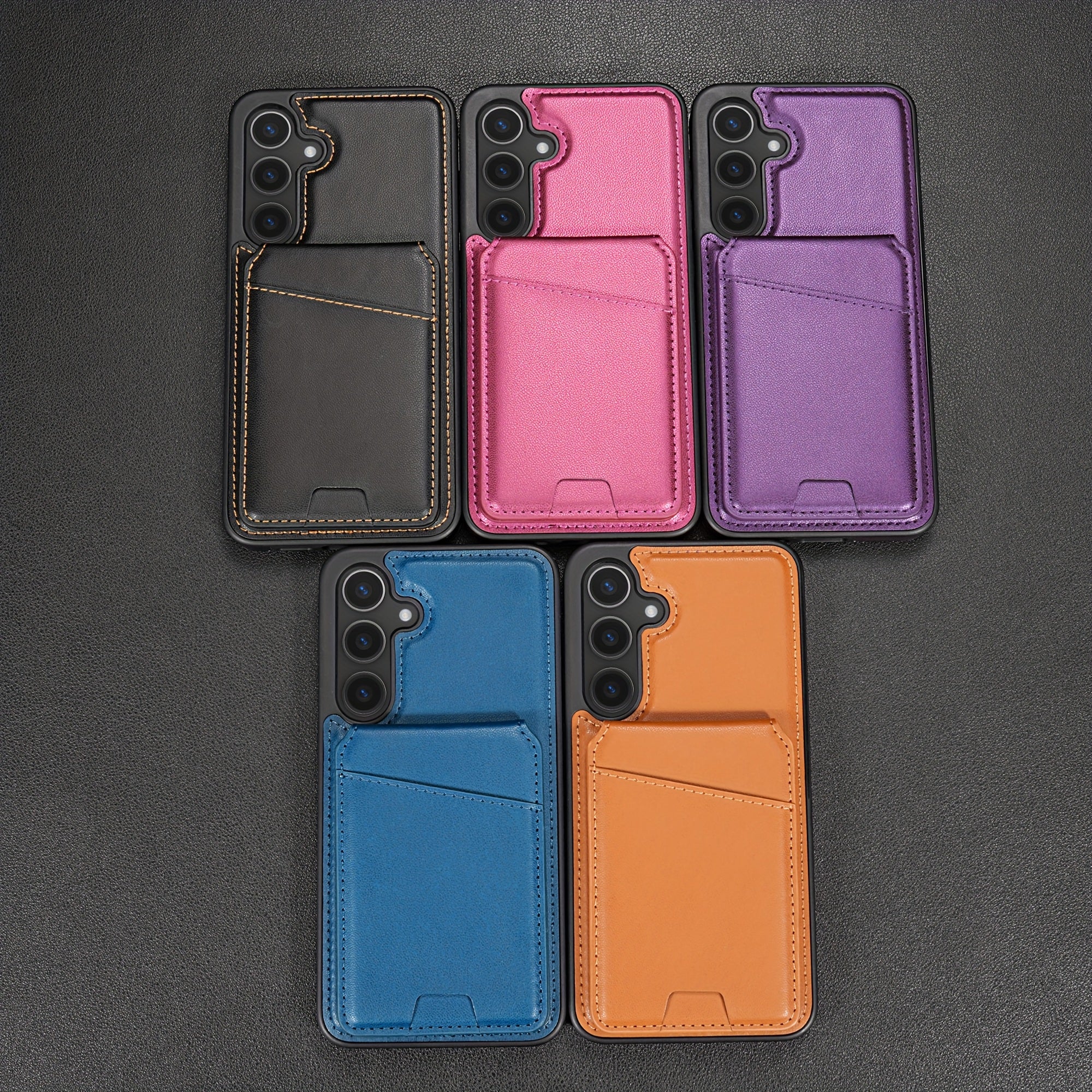 2-in-1 Magnetic Wallet Case with RFID Protection for Samsung Galaxy S Series