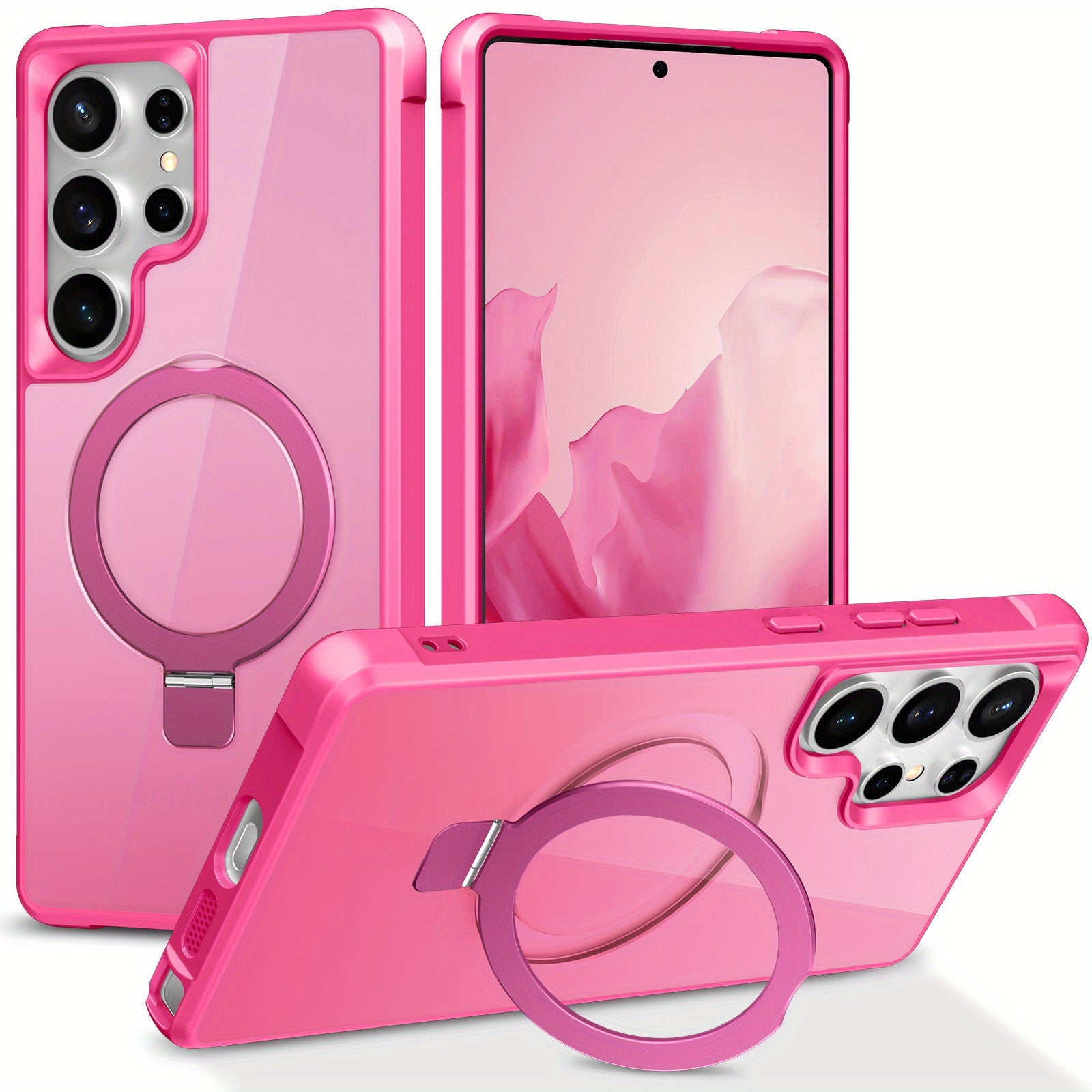 MagGuard Slim – MagSafe-Compatible Shockproof Stand Case for Galaxy S25/S24 Series
