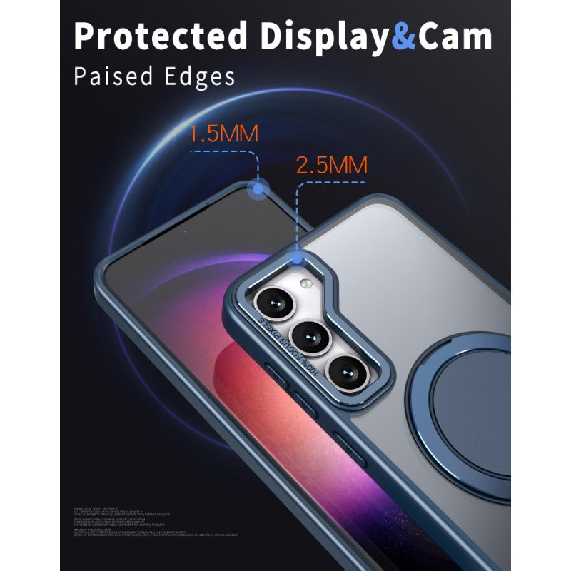 MagSpin Armor – Magnetic Stand Case for Galaxy S25, S24, S23 Ultra