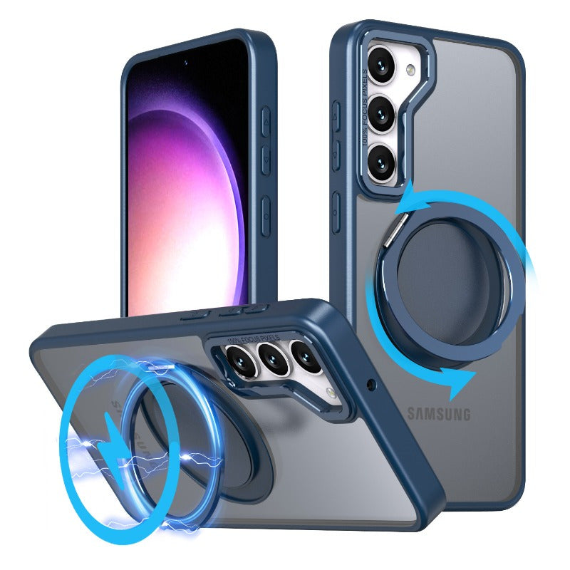 MagSpin Armor – Magnetic Stand Case for Galaxy S25, S24, S23 Ultra