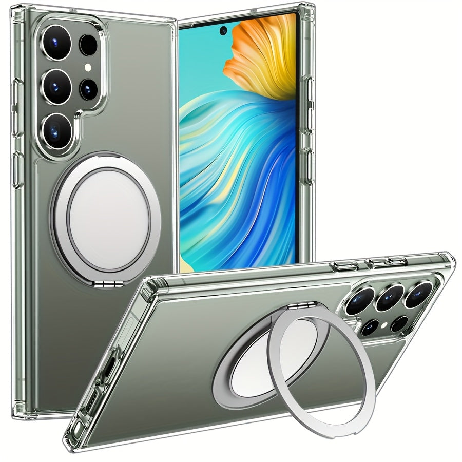 ClearShield 360 – Magnetic Acrylic Stand Case for Galaxy S Ultra Series