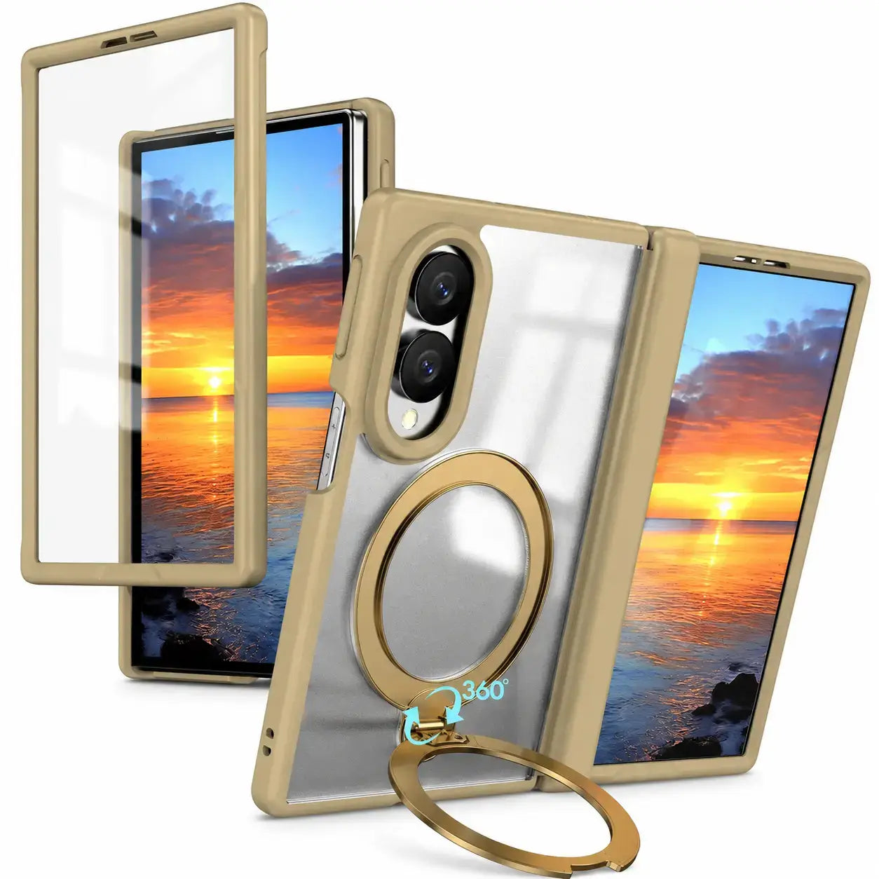 360° Ring Armor MagSafe Case for Samsung Galaxy Z Fold 8
