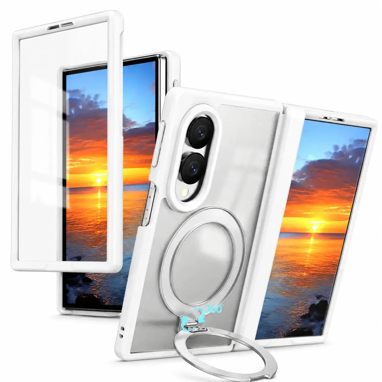 360° Ring Armor MagSafe Case for Samsung Galaxy Z Fold 8