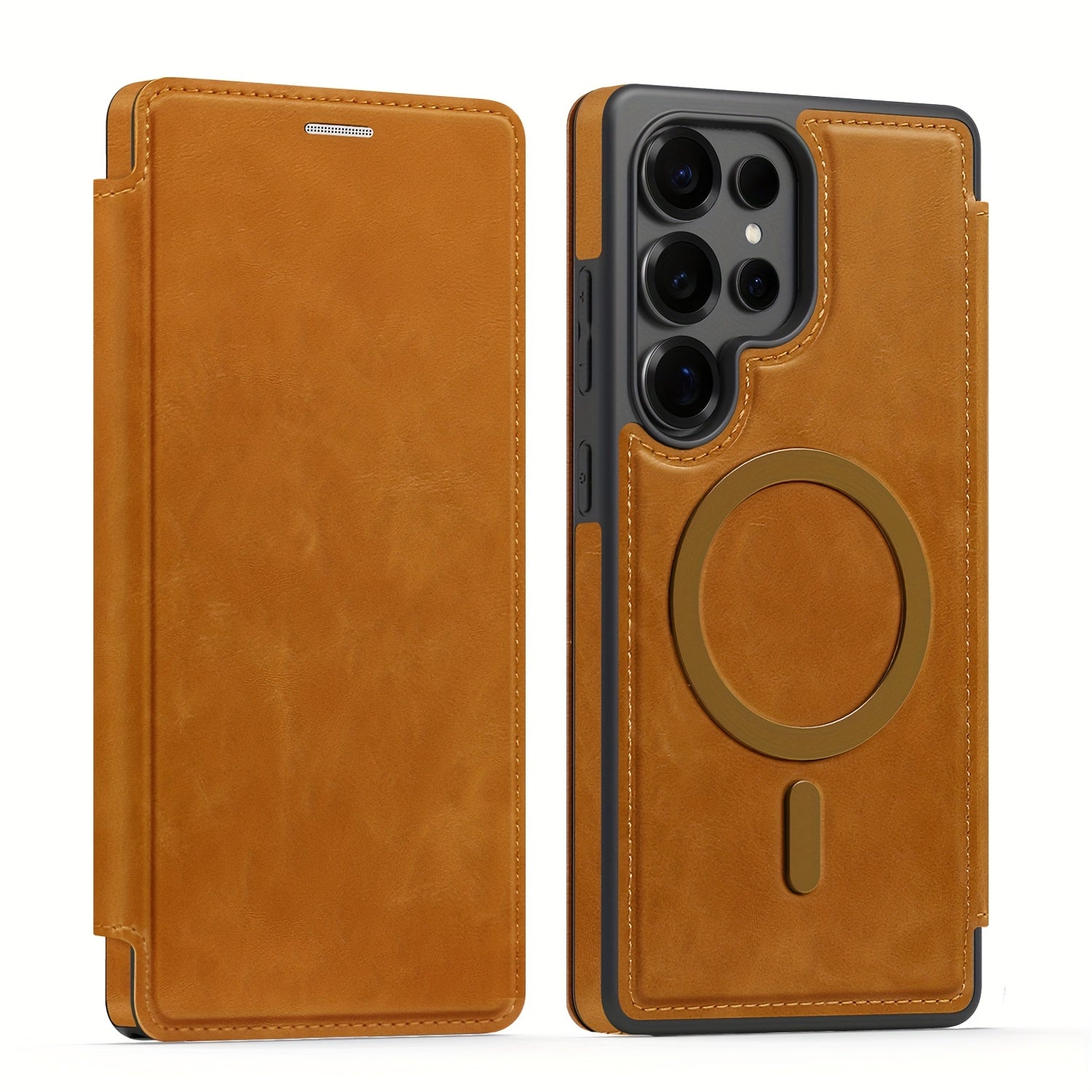 MagFlip Pro – Business Leather Wallet Case