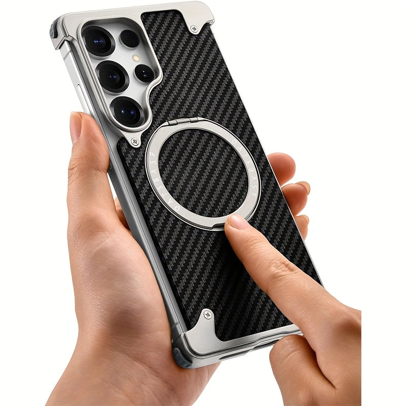 Sleek & Slim Magnetic Stand Case for Samsung Galaxy S25 Ultra