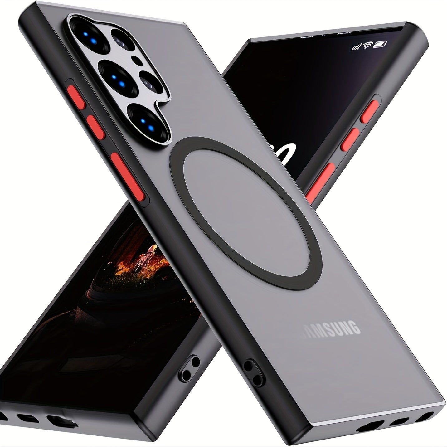 ClearMag Flex – Magnetic Shockproof Transparent Case