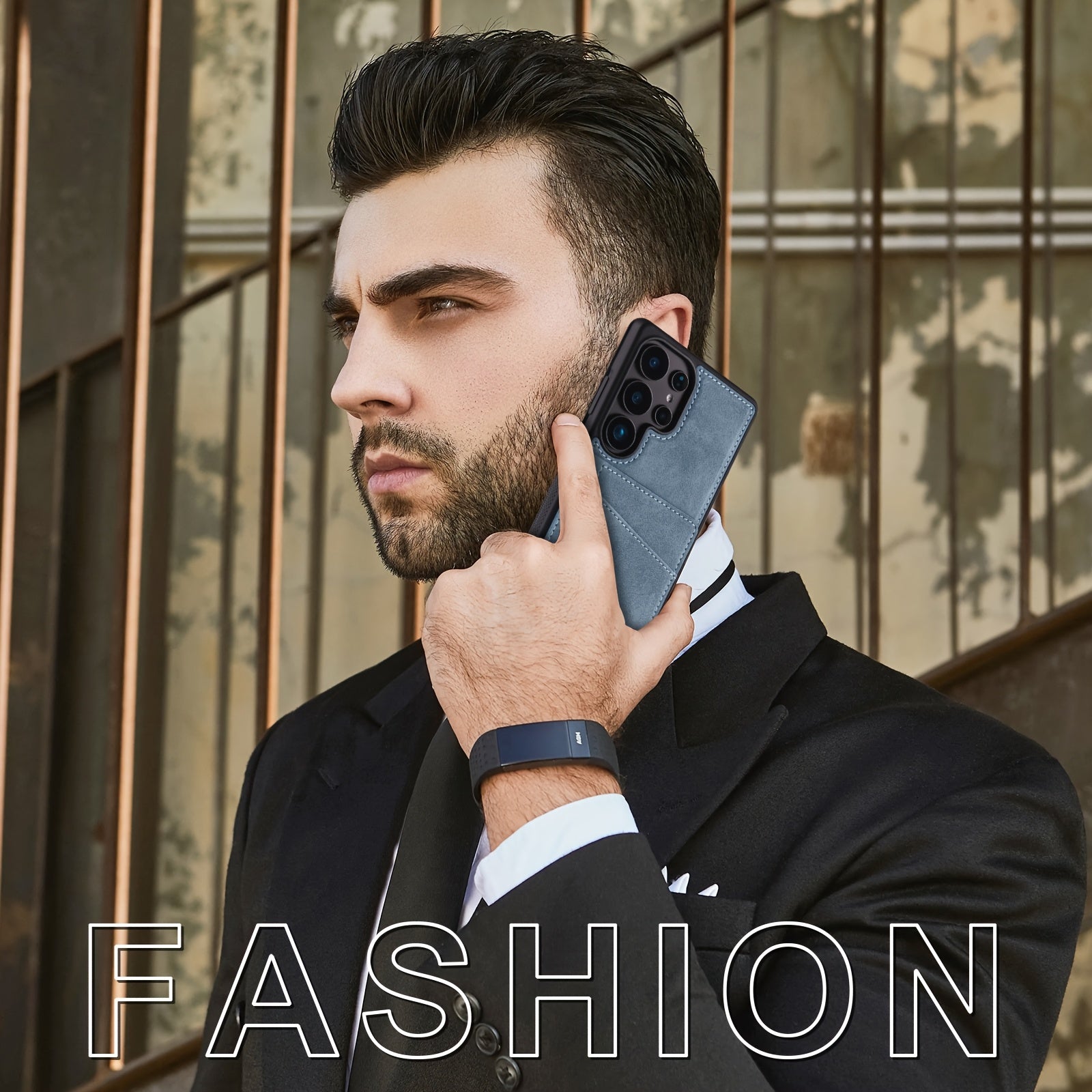 SecureFold Pro – RFID Blocking Leather Wallet Case for Galaxy S Series