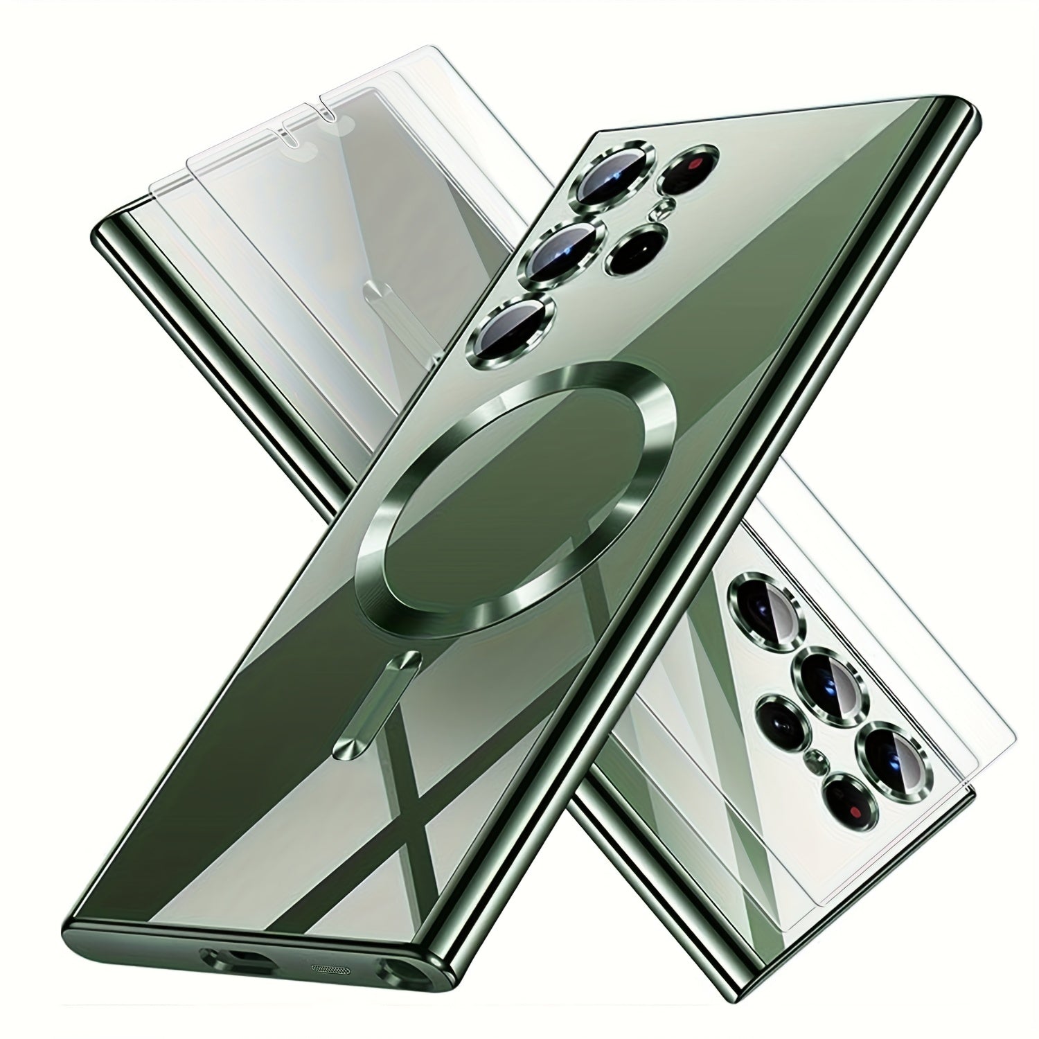 CrystalMag Transparent MagSafe Case for Galaxy S Series